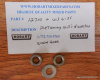 HOBART A-120 TRANSMISSION SHAFT RETAINING NUTS & WASHER OLD NUMBER 12710, NEW NUMBER 00-012710, OLD 